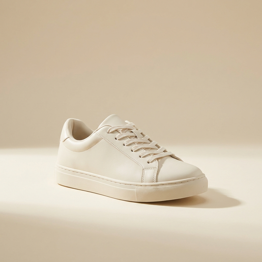Low-Top Leather Sneakers