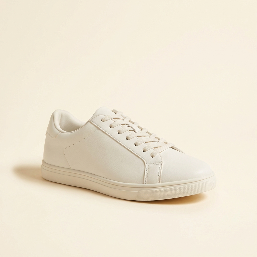 Low-Top Leather Sneakers