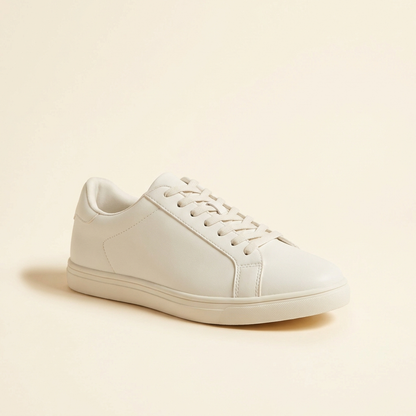 Low-Top Leather Sneakers